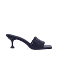 Hepburn Treat Kitten Black Heels - Lino Perros