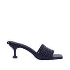 Hepburn Treat Kitten Black Heels - Lino Perros