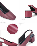 Gabbana Lady Square Cherry Toe Pumps - Lino Perros