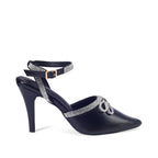Victoria Leisure Stilettos Black Heels - Lino Perros