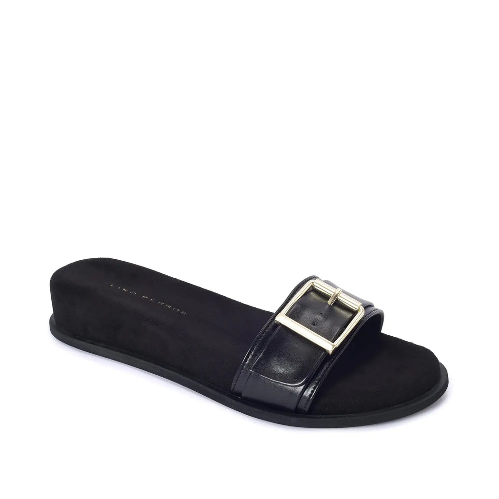 Mary Attention Black Flats - Lino Perros