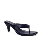 Hepburn Comfort Kitten Black Heels - Lino Perros