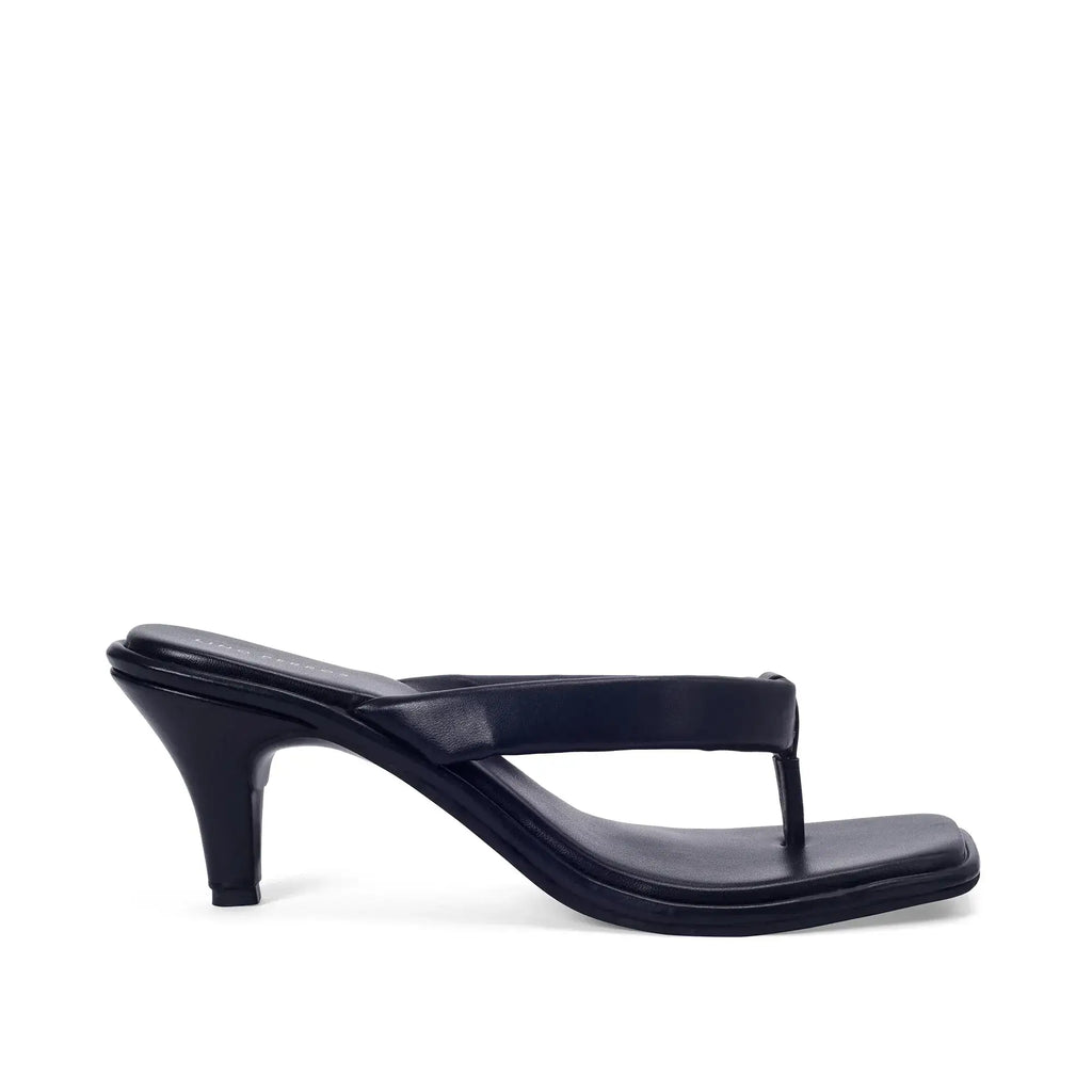 Hepburn Comfort Kitten Black Heels - Lino Perros