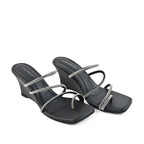 Lopez Glitz Party Silver Wedges - Lino Perros