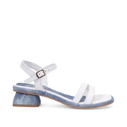 Women Elegant Essence Block Blue Heel