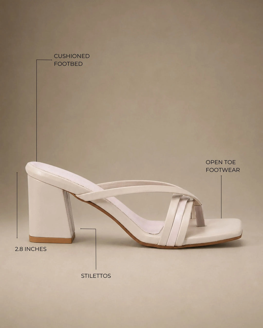 Gabbana Belle Nude Heels - Lino Perros