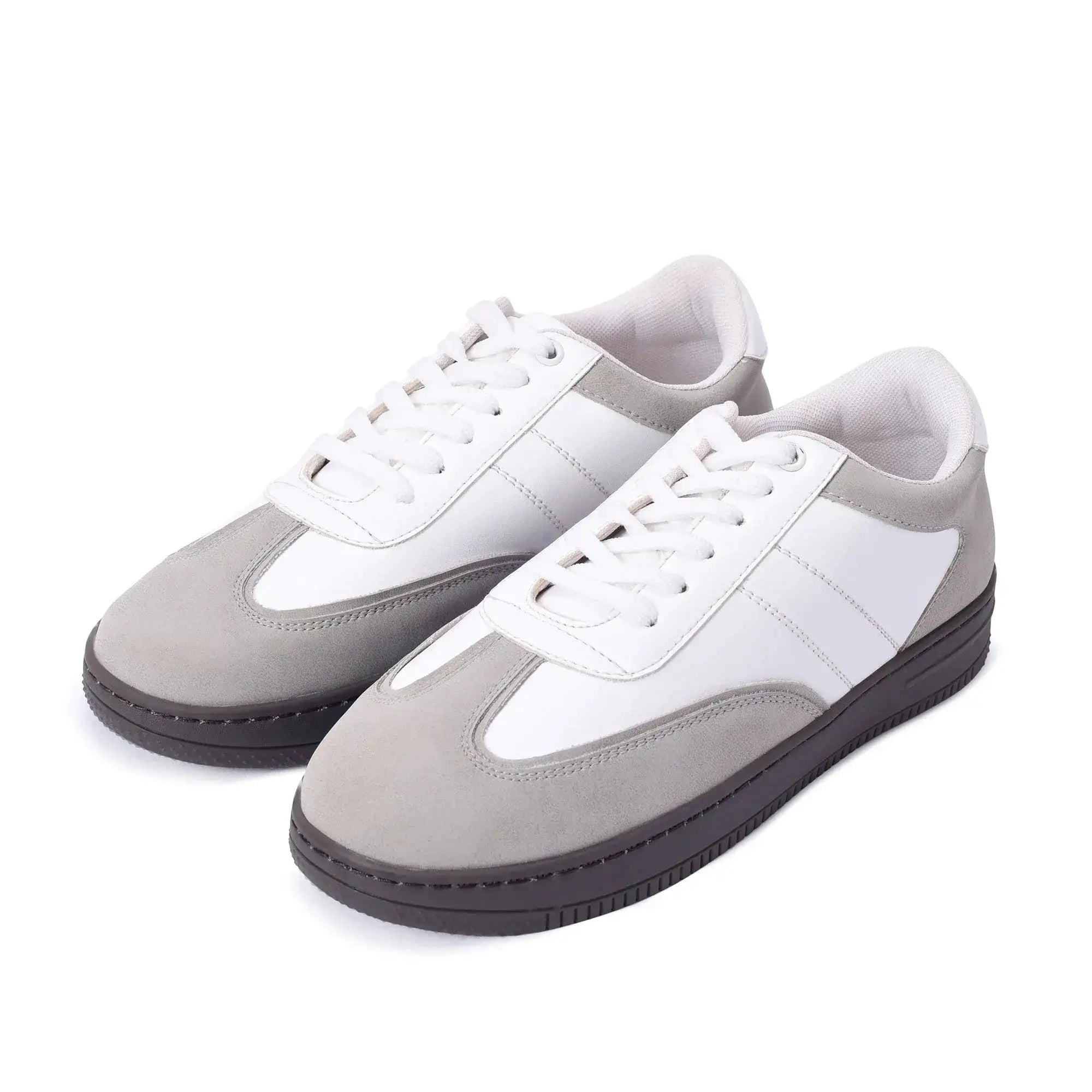 Oasis Dual Color Grey White comfort shoes - Lino Perros