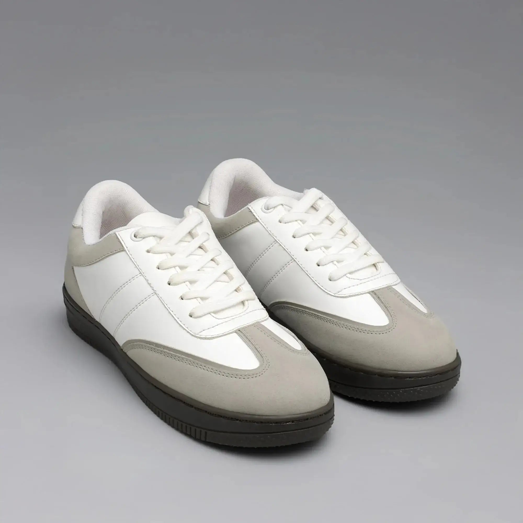 Oasis Dual Color Grey White comfort shoes - Lino Perros
