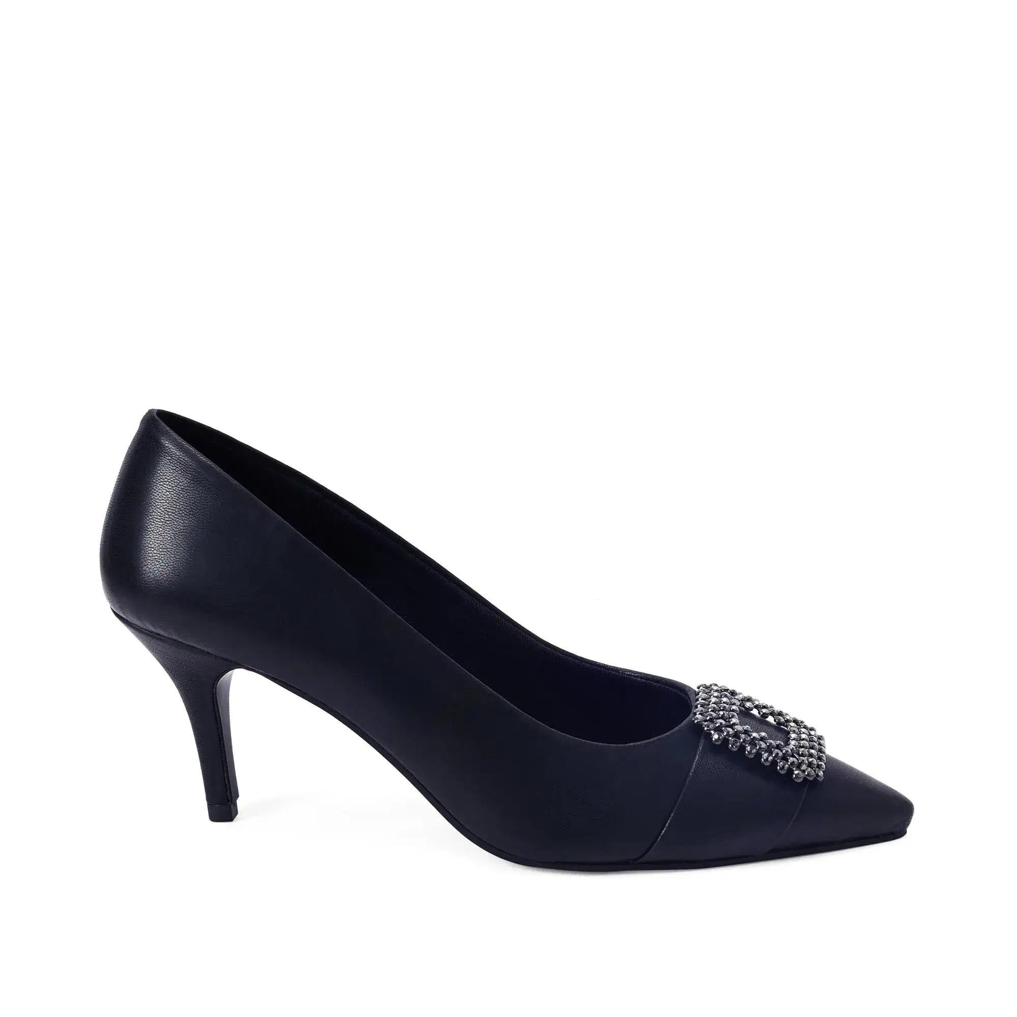 Gaga Broach Black Luminous Pumps - Lino Perros