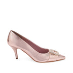 Gaga Broach Rose Gold Luminous Pumps - Lino Perros