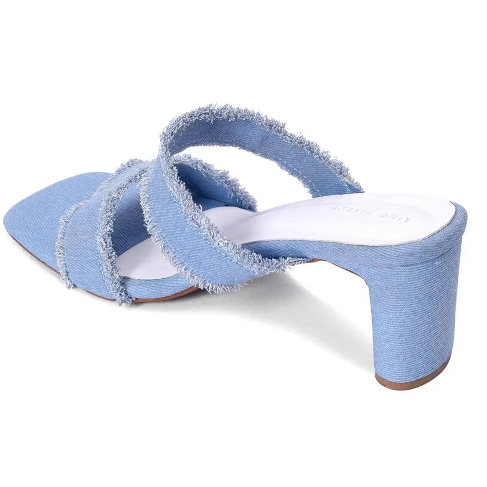 Gabbana trendy denim heels