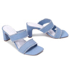 Gabbana trendy denim heels