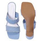 Gabbana trendy denim heels