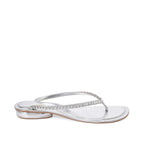 Mary Chic Comfort Silver Flats - Lino Perros