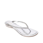 Mary Chic Comfort Silver Flats - Lino Perros