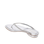 Mary Chic Comfort Silver Flats - Lino Perros