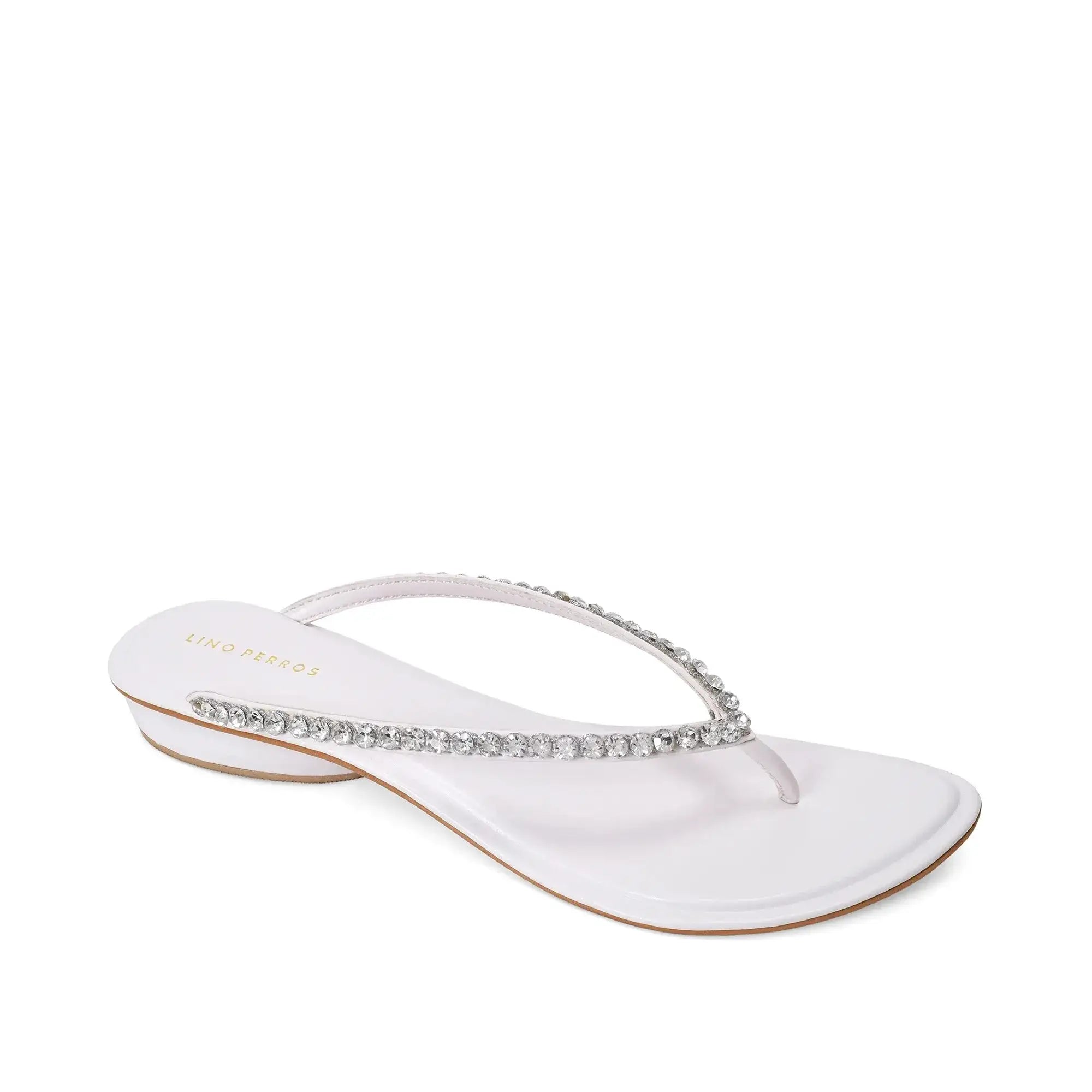 Mary Chic Comfort White Flats - Lino Perros
