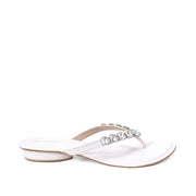 Mary Sleek Serenity White Flats