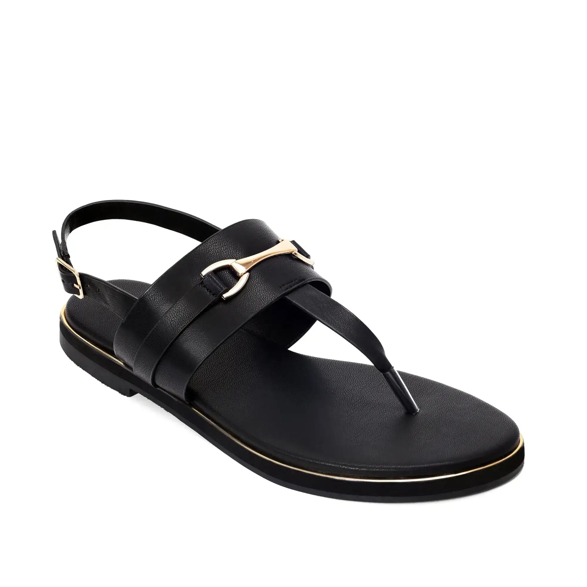 Mary Modern Comfort Black Flats - Lino Perros