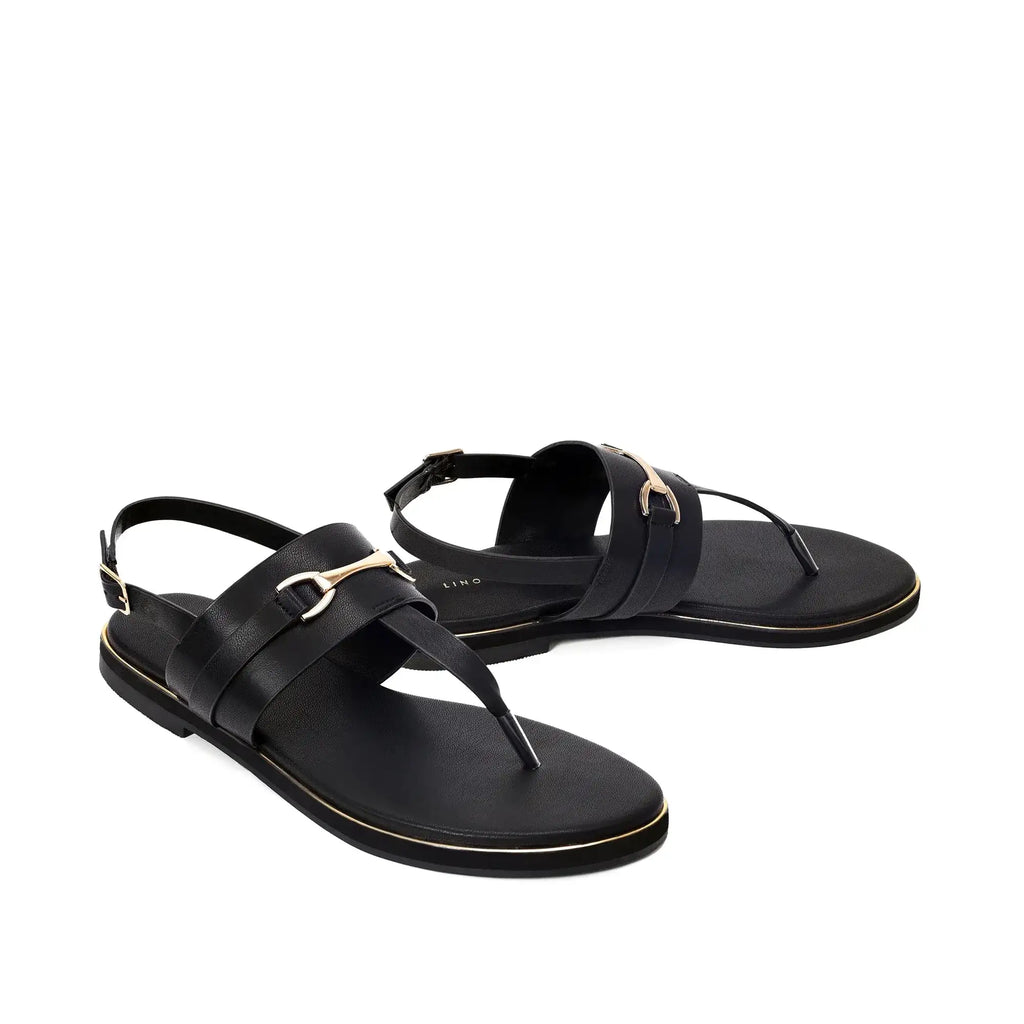 Mary Modern Comfort Black Flats - Lino Perros