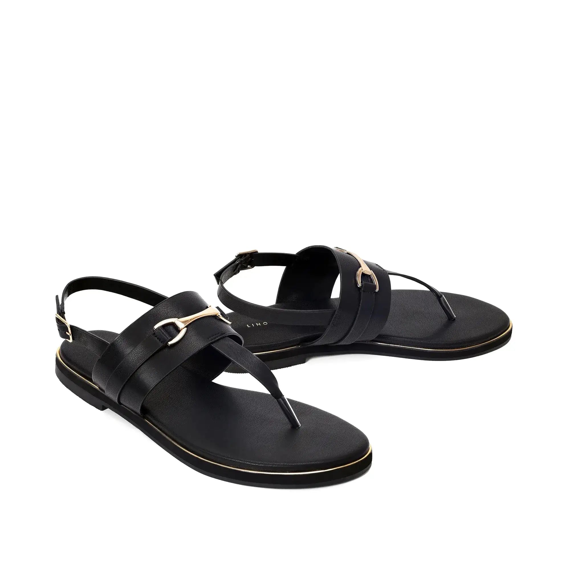 Mary Modern Comfort Black Flats - Lino Perros