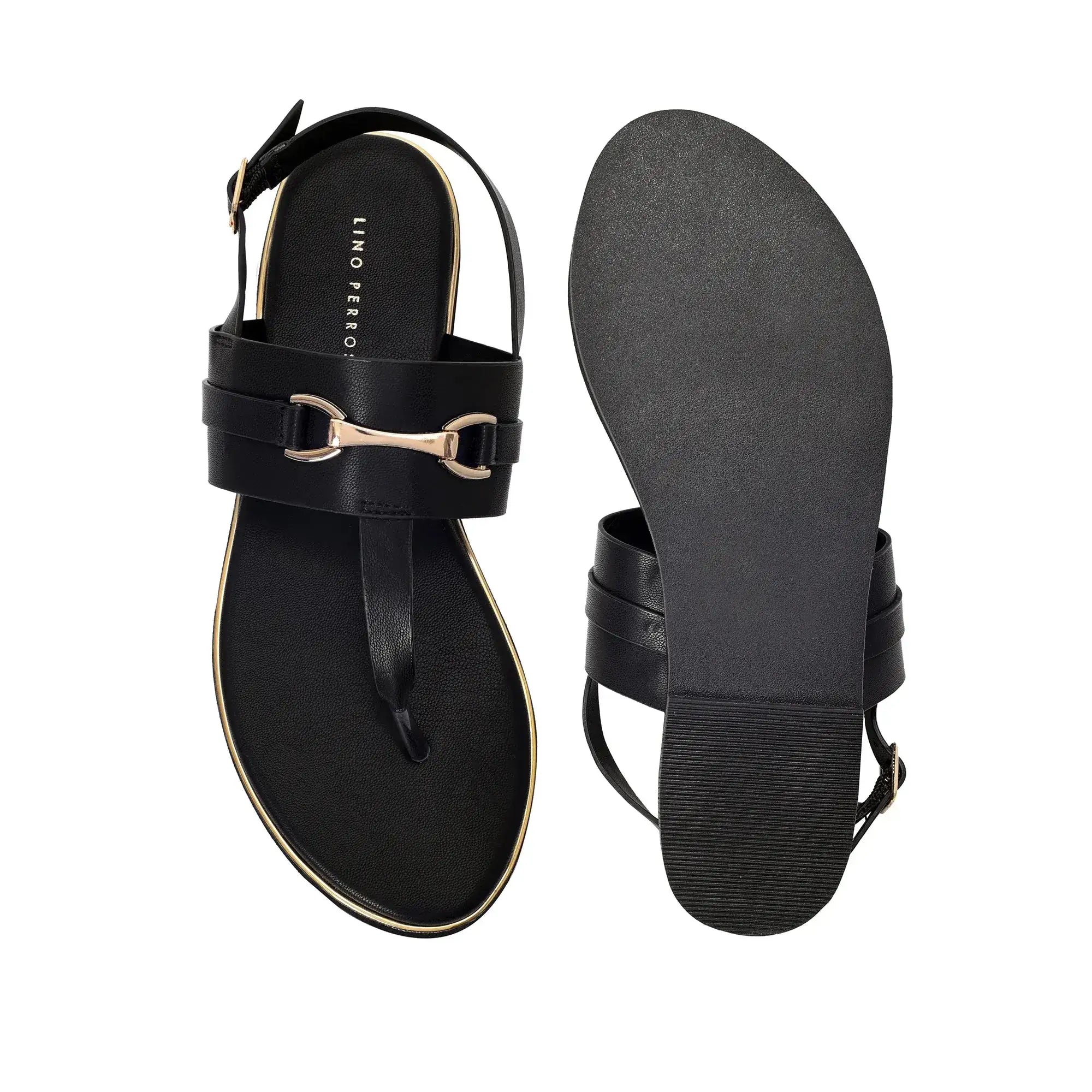 Mary Modern Comfort Black Flats - Lino Perros