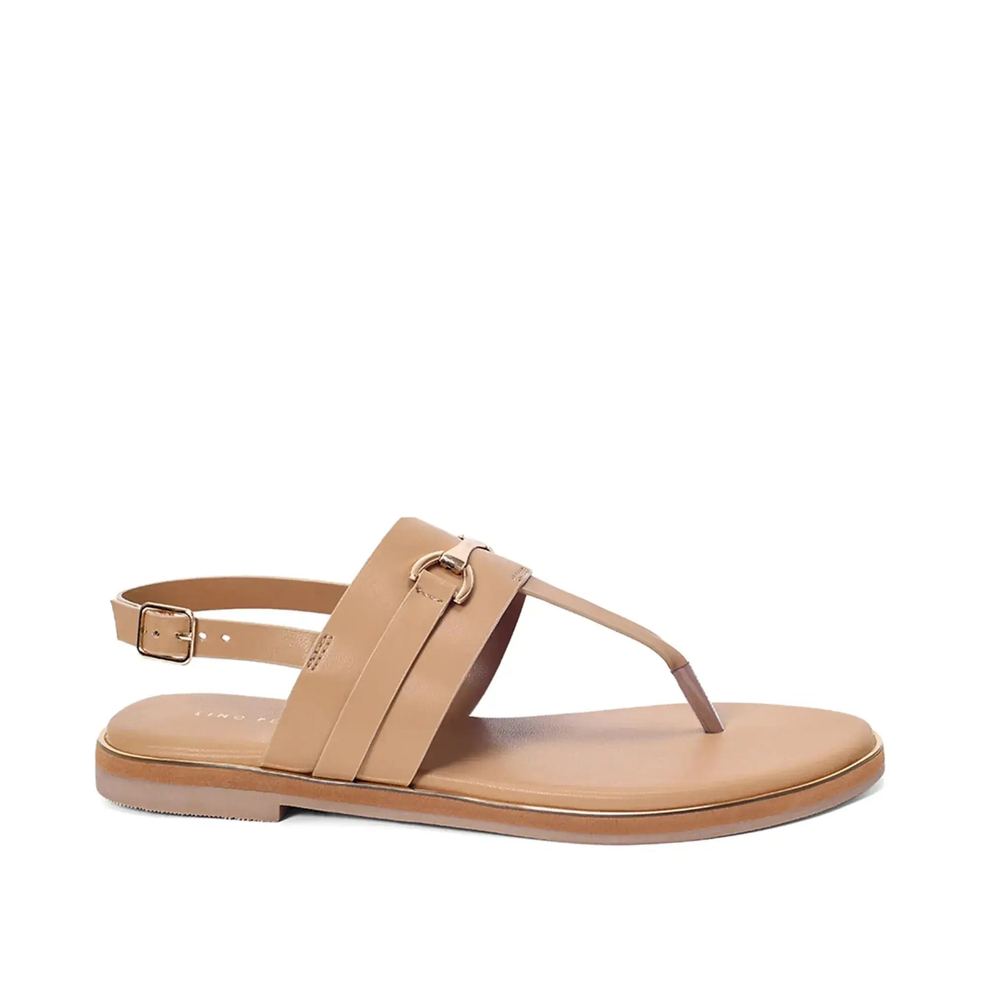 Mary Modern Comfort Camel Flats - Lino Perros