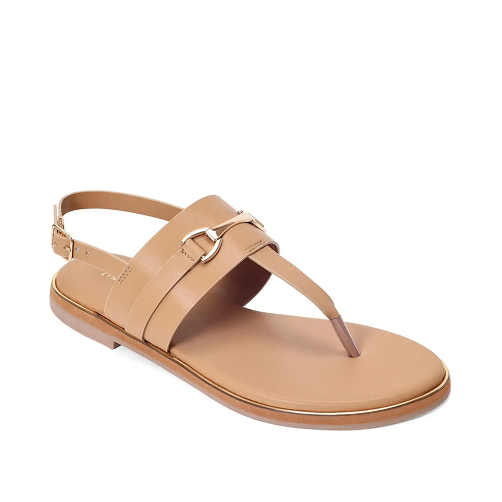 Mary Modern Comfort Camel Flats - Lino Perros