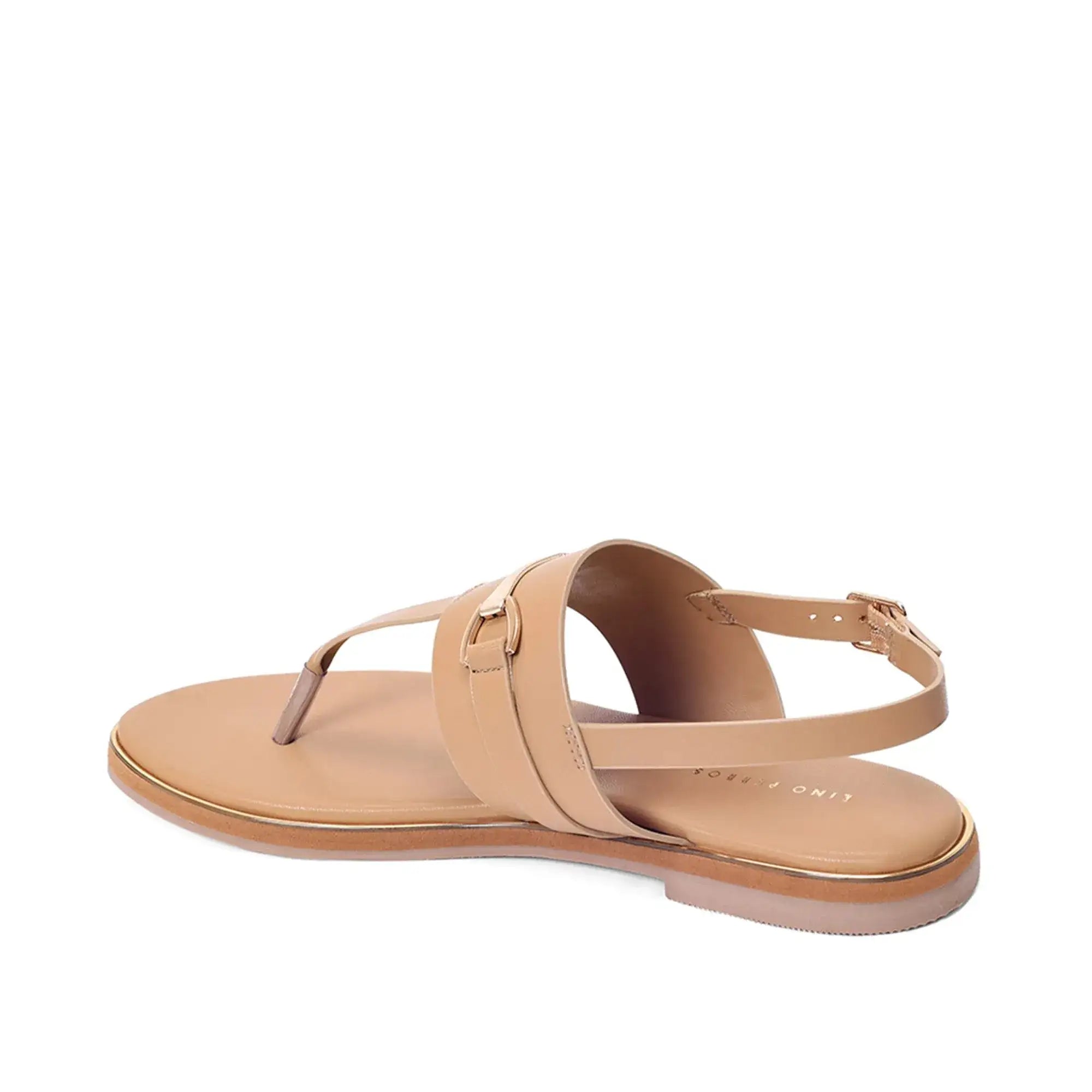 Mary Modern Comfort Camel Flats - Lino Perros