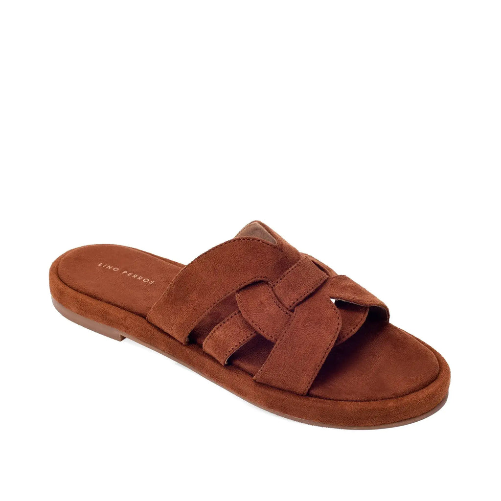 Mary Classic Comfort Tan Flats - Lino Perros