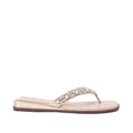 Mary Effortless Elegance Beige Slip-Ons - Lino Perros