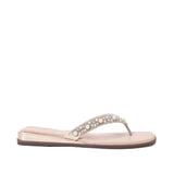 Mary Effortless Elegance Beige Slip-Ons