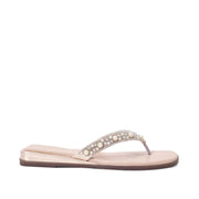 Mary Effortless Elegance Beige Slip-Ons