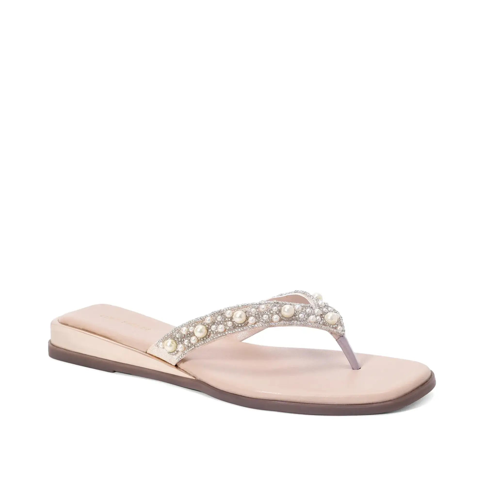 Mary Effortless Elegance Beige Slip-Ons - Lino Perros