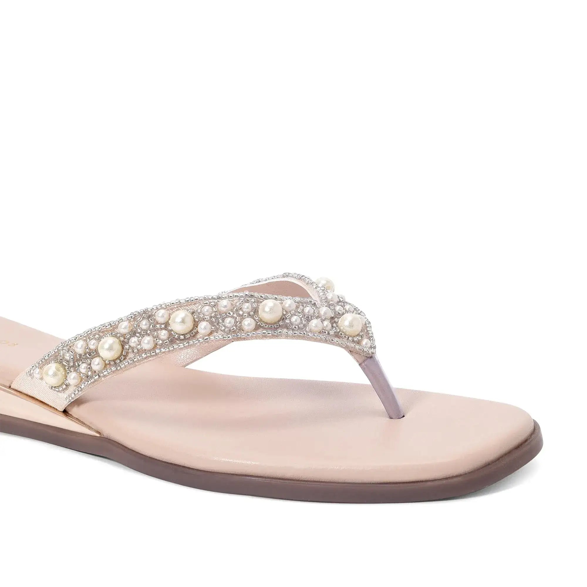 Mary Effortless Elegance Beige Slip-Ons - Lino Perros