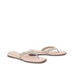 Mary Effortless Elegance Beige Slip-Ons - Lino Perros