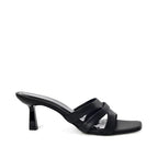 Hepburn Elegant Edge Black Stilettos - Lino Perros