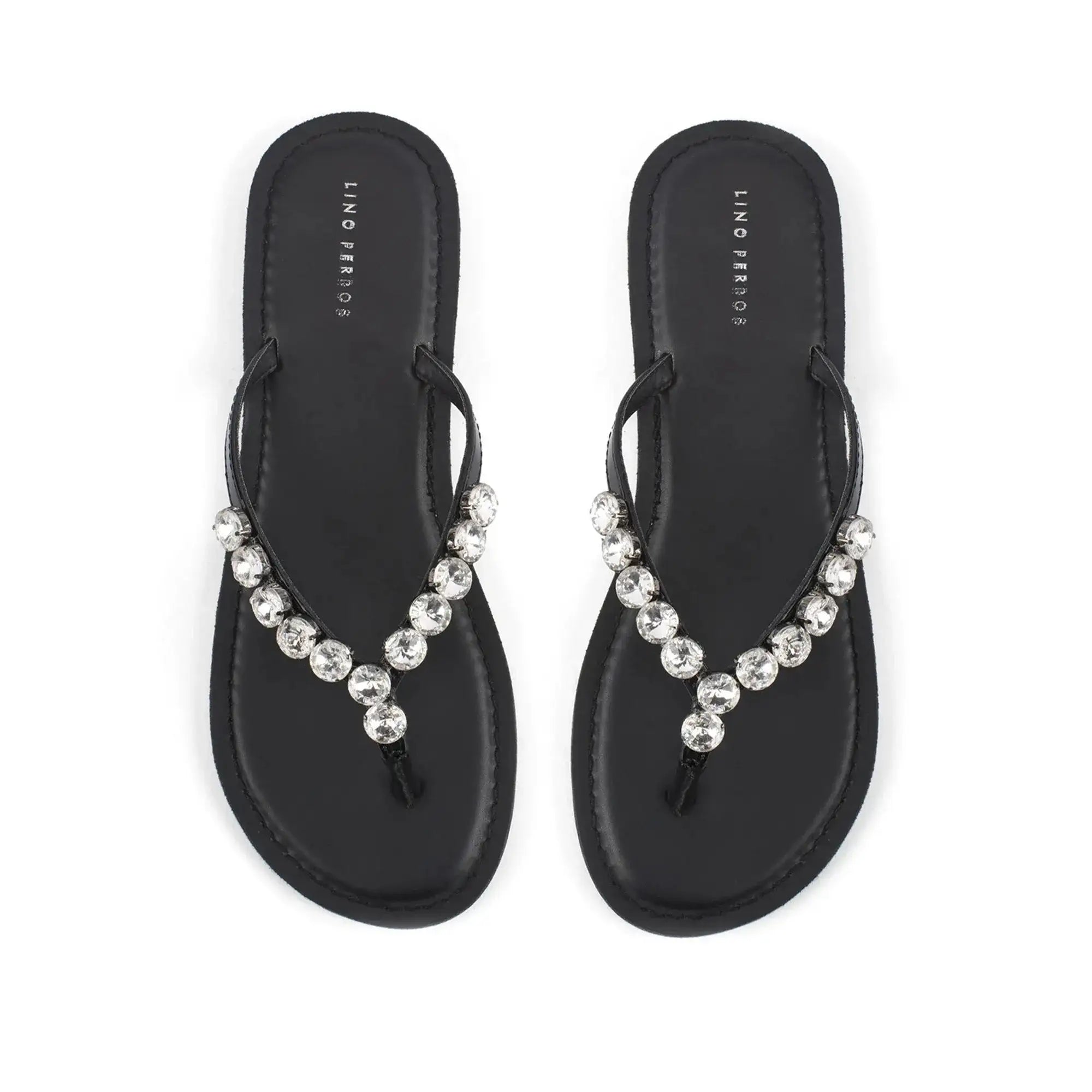 Mary Stylish Embellished Flats - Lino Perros