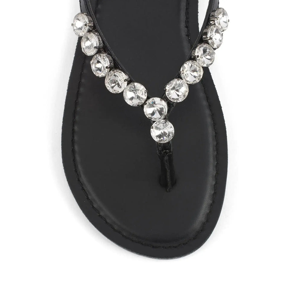 Mary Stylish Embellished Flats - Lino Perros