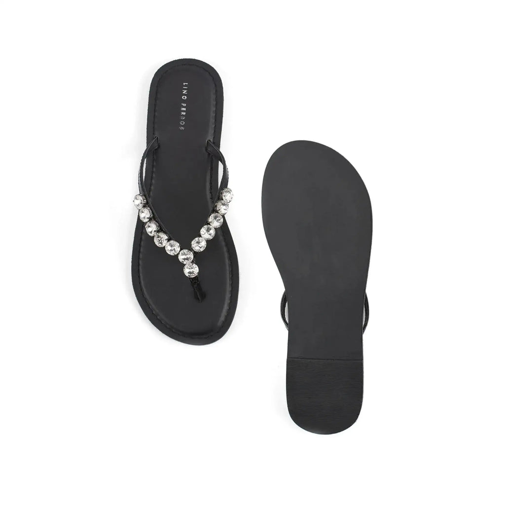 Mary Stylish Embellished Flats - Lino Perros