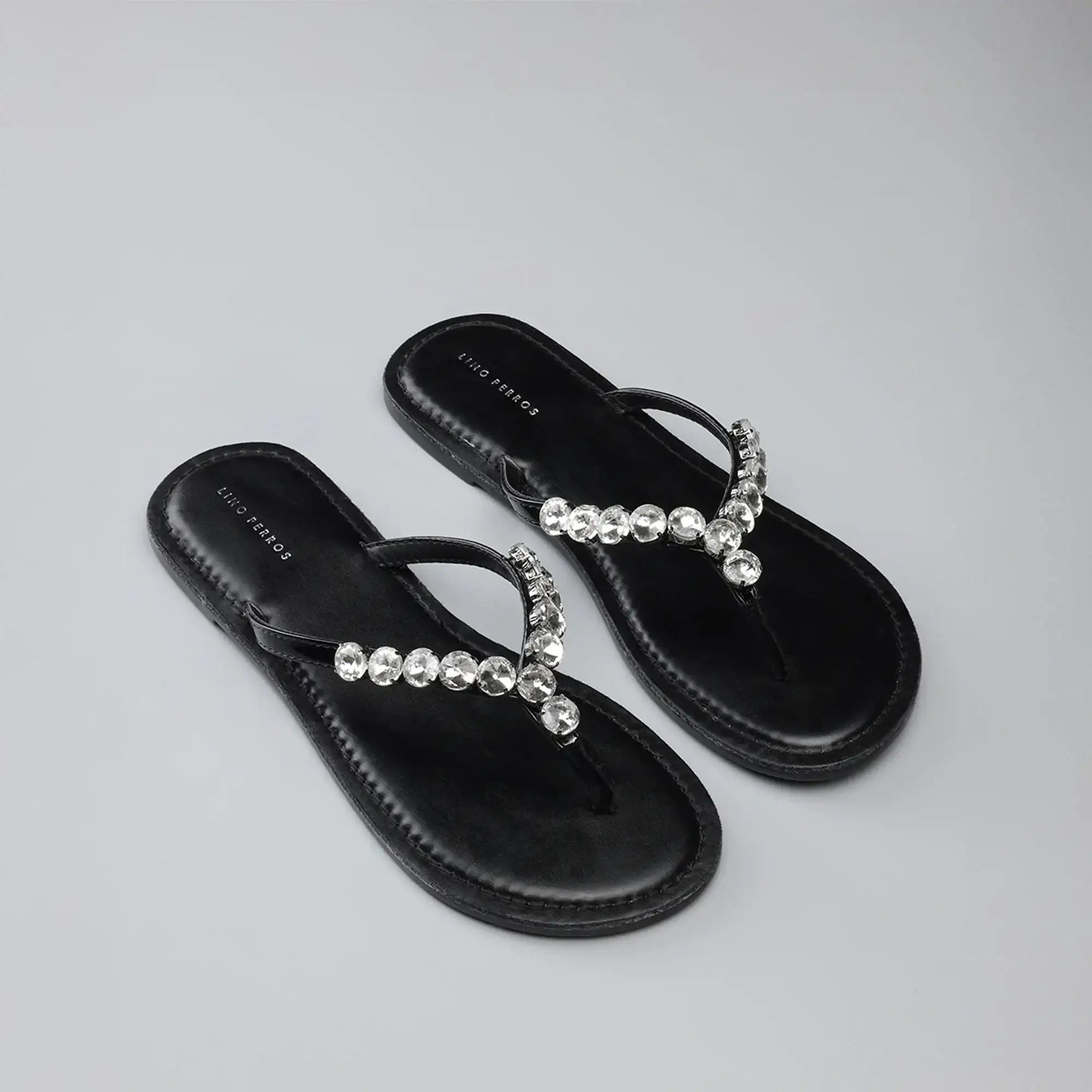 Mary Stylish Embellished Flats - Lino Perros