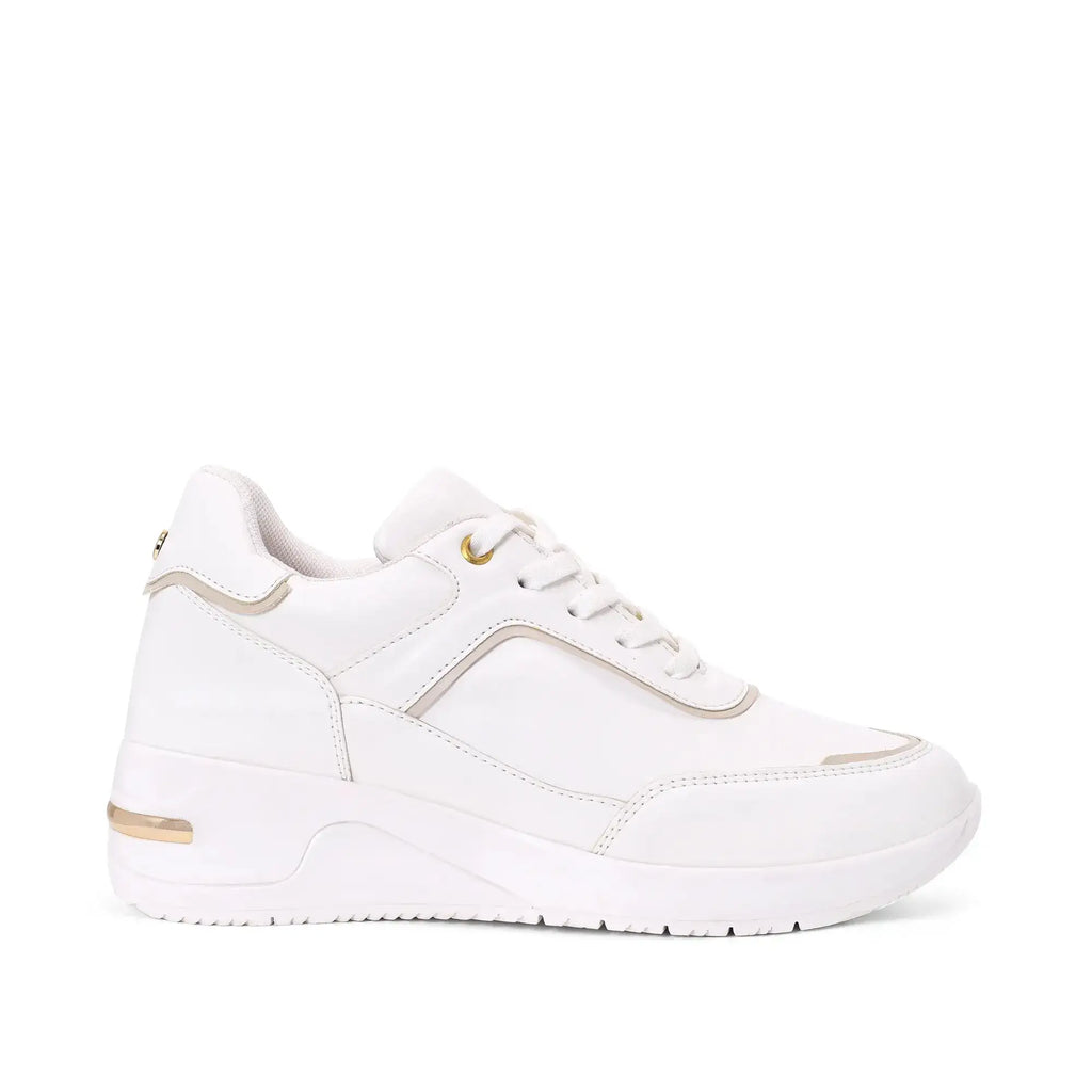 Stellar Nexus Infinity Insteps Beige Sneakers - Lino Perros