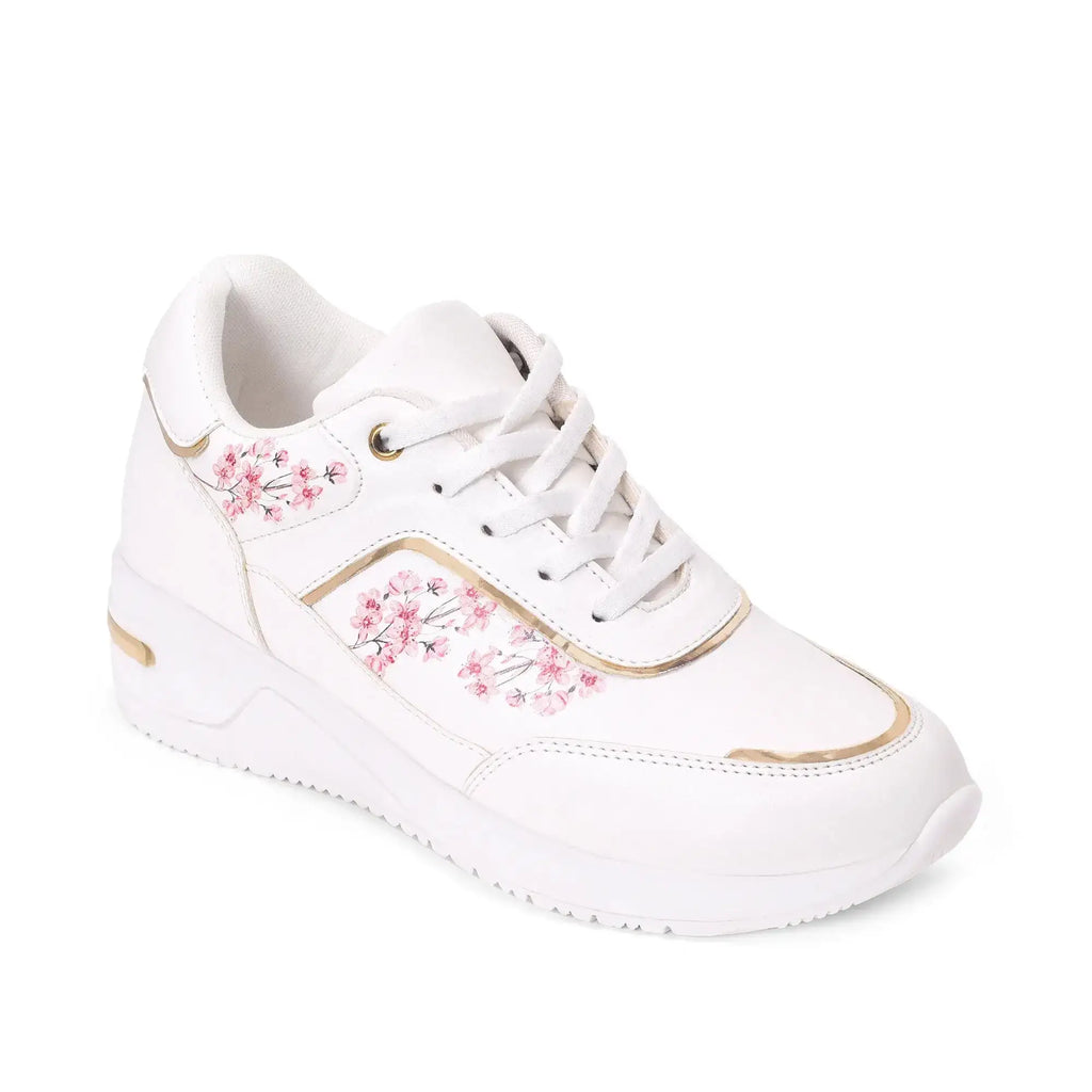 Stellar Nexus Infinity Insteps White Sneakers - Lino Perros