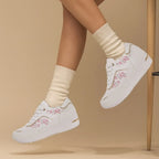 Stellar Nexus Infinity Insteps White Sneakers - Lino Perros