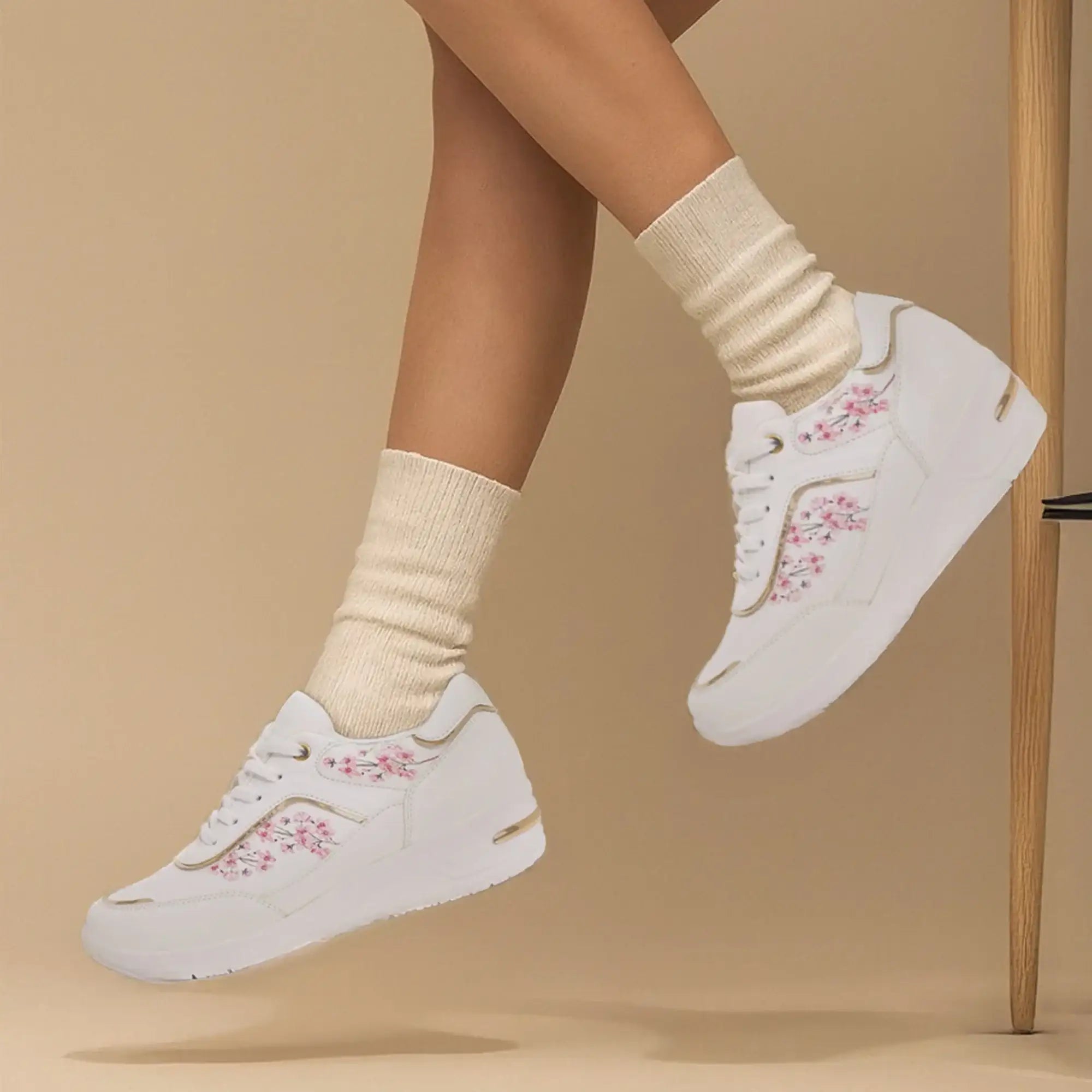 Stellar Nexus Infinity Insteps White Sneakers - Lino Perros