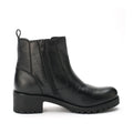 Ava Leather Regular Black Boots - Lino Perros