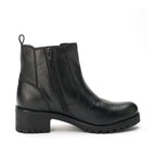 Ava Leather Regular Black Boots - Lino Perros