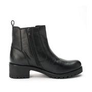 Ava Leather Regular Black Boots