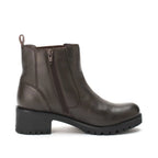 Ava Leather Regular Brown Boots - Lino Perros