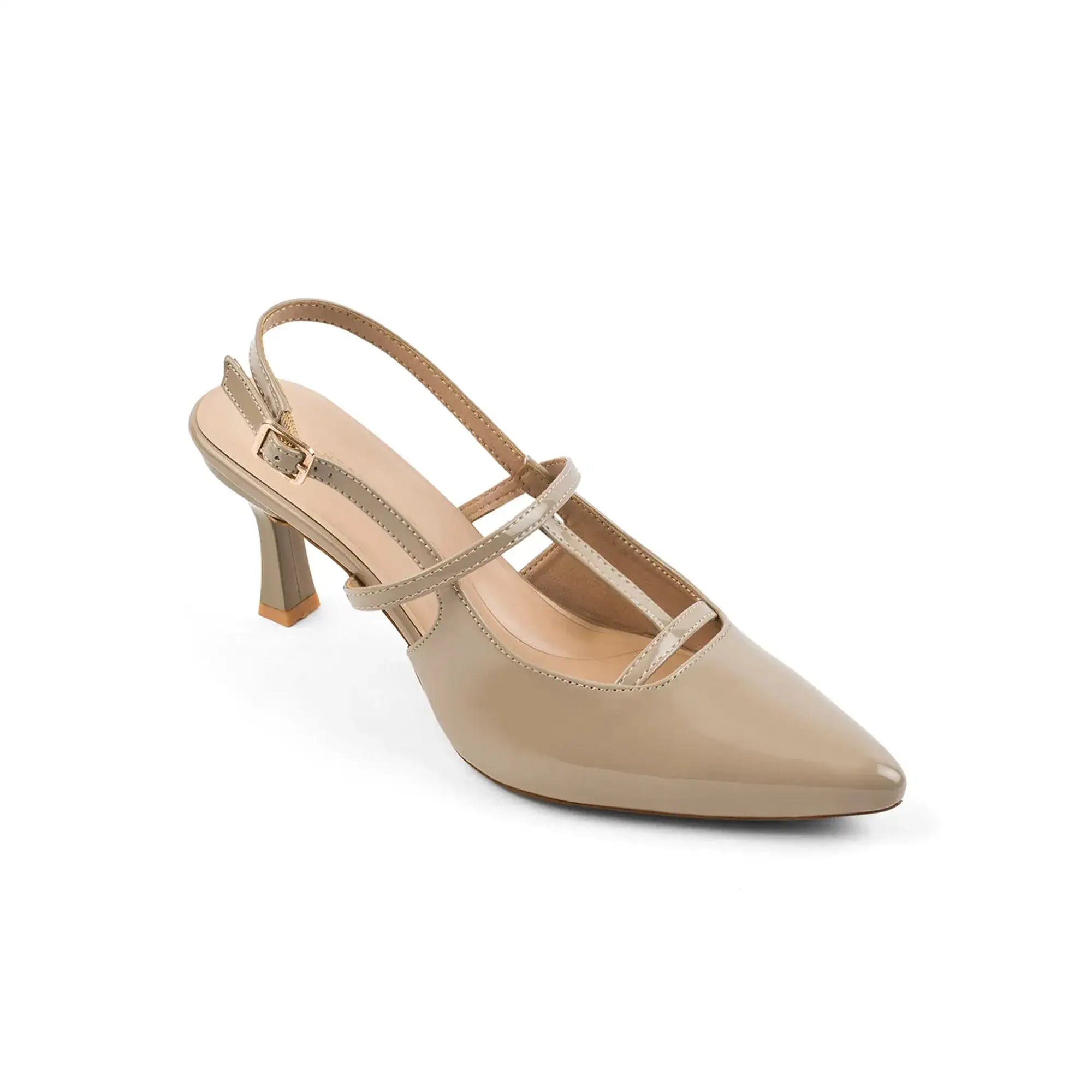 Victoria Cage Point Toe Nude Stilettos - Lino Perros